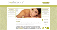 Desktop Screenshot of mytruebalance.ca